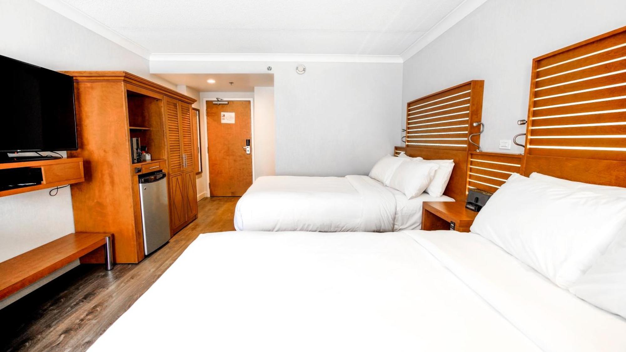 Double Room Two Double Beds Shower